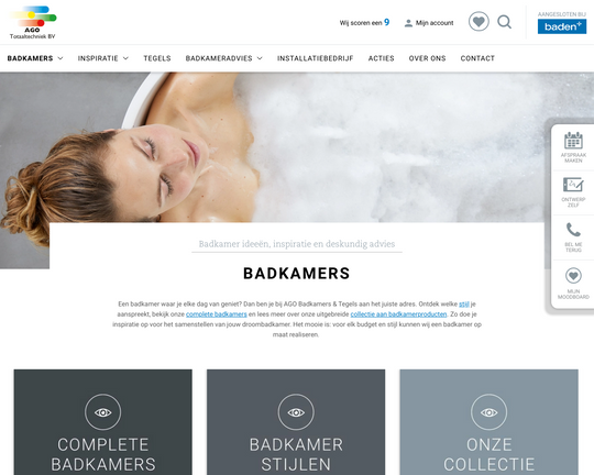 Ago-badkamers Logo