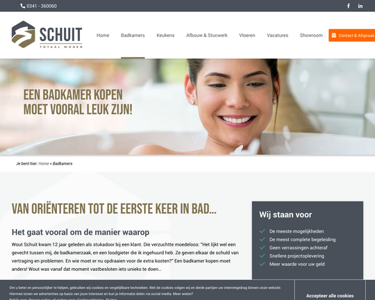 Bad en Wonen Logo