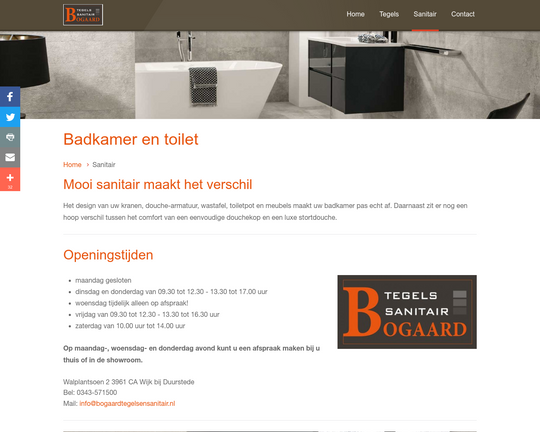 BogaardTegelsenSanitair Logo