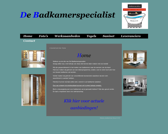 DeBadkamerspecialist Logo