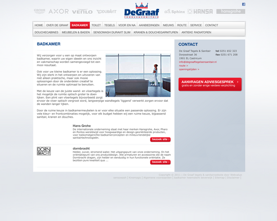 DeGraaftegelsensanitair Logo
