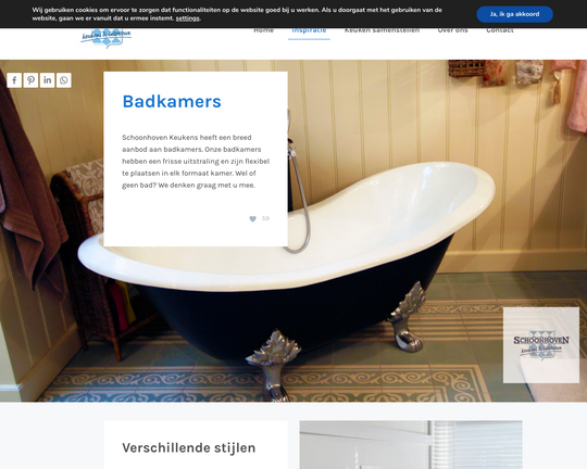 SchoonhovenKeukens Logo