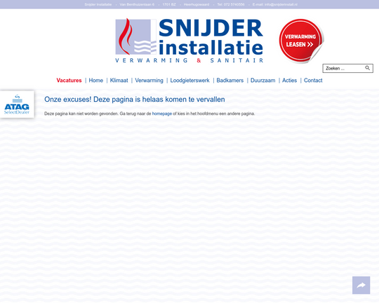 Snijderinstall Logo