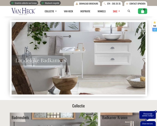 Van Heck Badkamers Logo