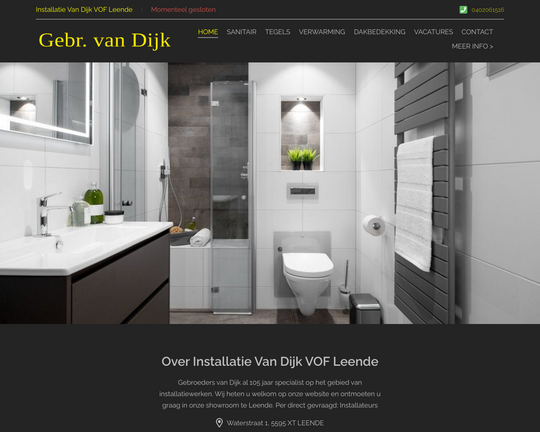 VanDijkInstallaties Logo